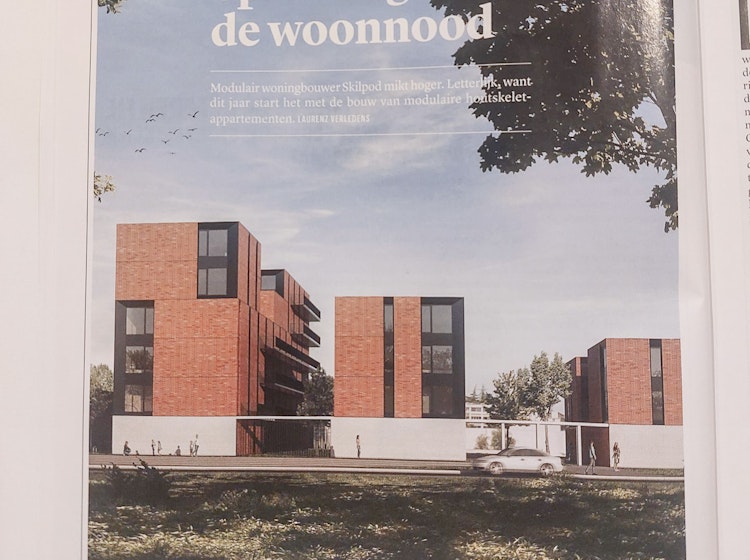 Een modulaire oplossing voor de woonnood