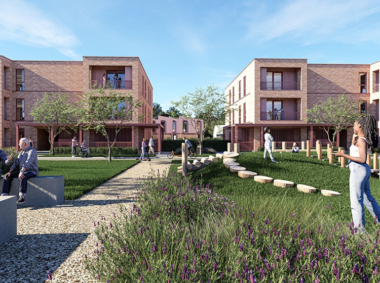 Skilpod sociale woningbouw